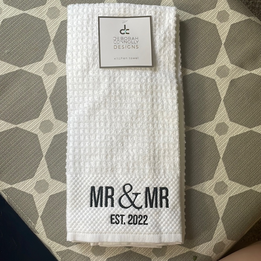 Mr & Mr kitchen towels